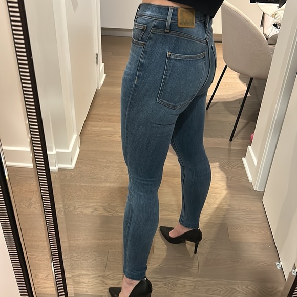 DENIM FORUM LOLA HIGH RISE JEANS - Picture 3 of 8